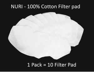 NURI - 100% Cotton Filter Pad